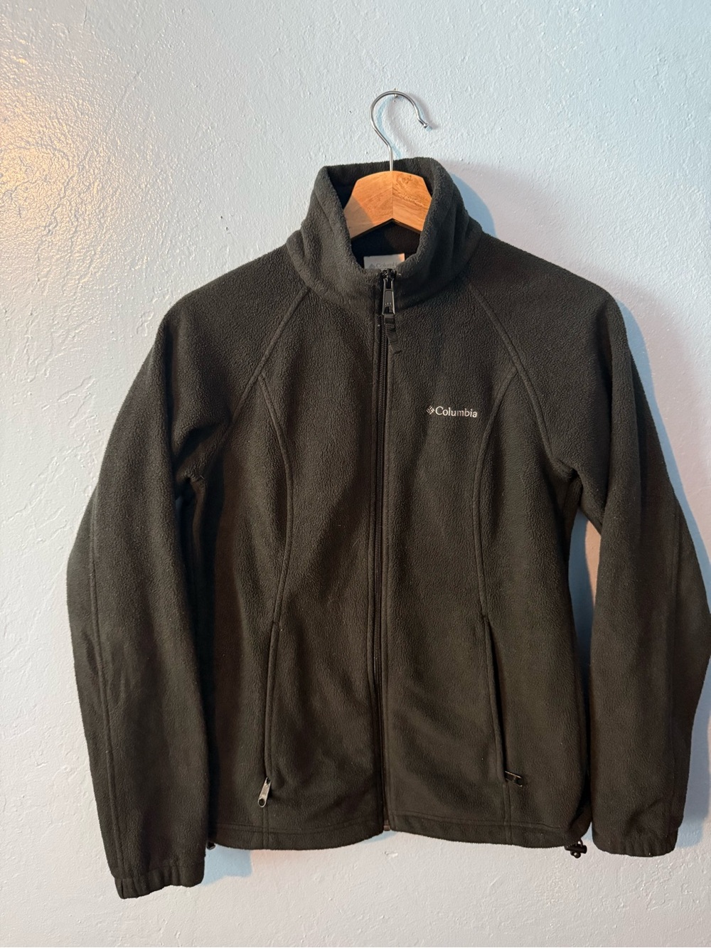 Columbia Black Full-Zip Performance Fleece Jacket